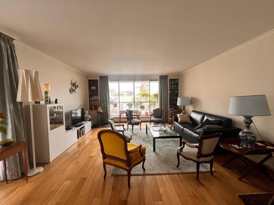 Ferienwohnung 16Eme - Pres Trocadero, Quartier Prestigieux Paris Exterior foto