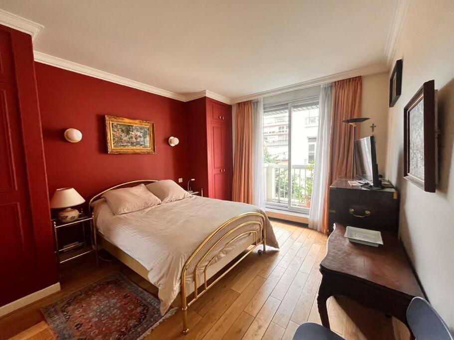 Ferienwohnung 16Eme - Pres Trocadero, Quartier Prestigieux Paris Exterior foto