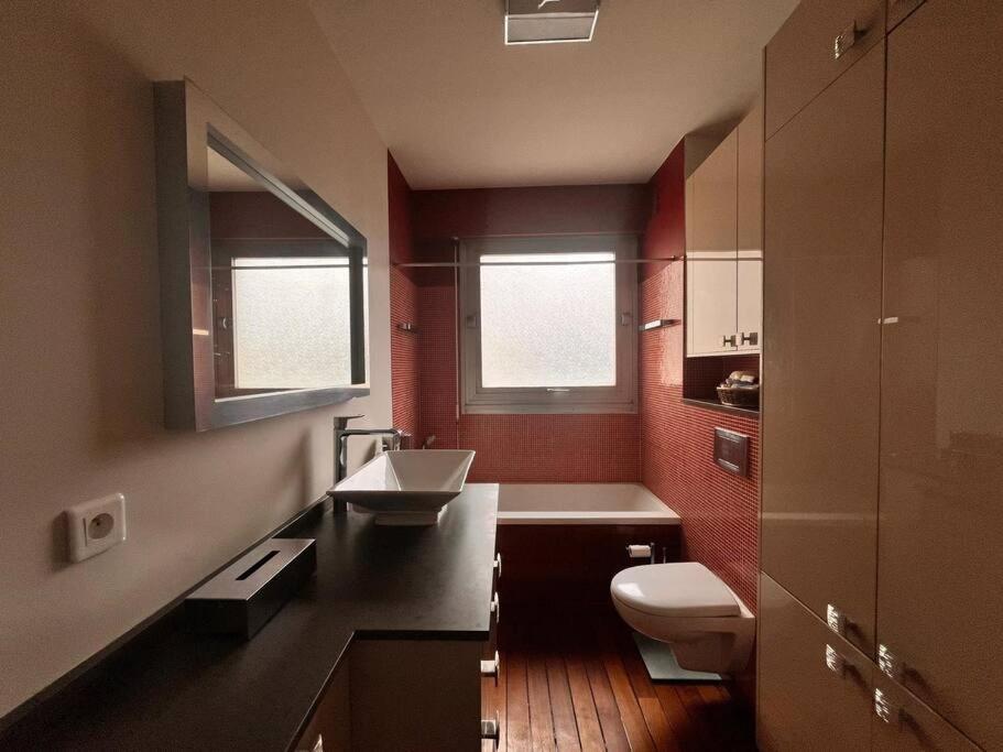 Ferienwohnung 16Eme - Pres Trocadero, Quartier Prestigieux Paris Exterior foto